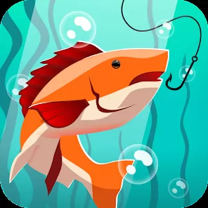 Go Fish! [Без рекламы] - Увлекательный аркадный симулятор рыбалки в формате кликера