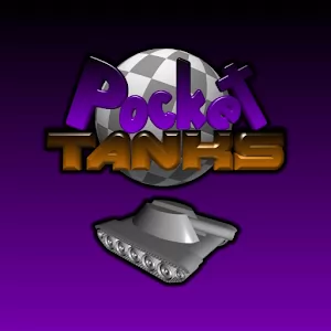 Pocket Tanks [unlocked] - The most famous analogue of Worms, a port with a PC