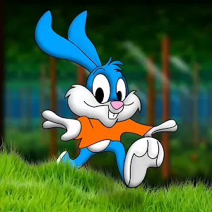 Бродилка Приключения Кролика Бини - Приключения Кролика Бинни в сказочном платформере