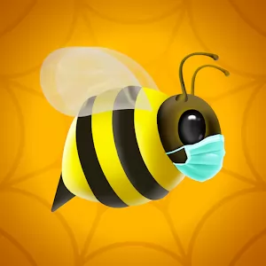 Пчелиная фабрика [Много денег] - Кликер с минималистично-стильной графикой