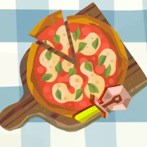 Doodle Pizza Slice Master - Разрезание пиццы в казуальной головоломке