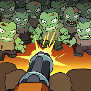 Zombie Idle Defense [Много денег/без рекламы] - Обороняйтесь против полчищ зомби-мутантов