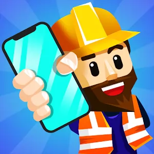 Smartphone Factory Tycoon [Free Shopping] - Business development for the production of smartphones and gadgets