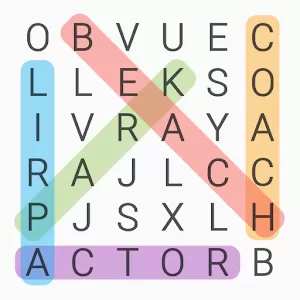 Word Search Puzzles Game [Unlocked/без рекламы] - Увлекательная словесная головоломка с четырьмя уровнями сложности