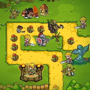 Defense Heroes [Mod Diamonds/Free Shopping] - Bright strategy game in the tower defense genre