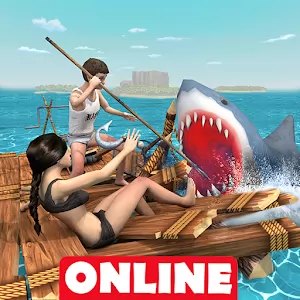 Raft Survival: Multiplayer - Выживание посреди океана в потрясном симуляторе