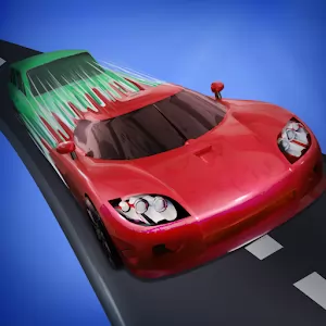 Draft Race 3D [Без рекламы] - Яркая и динамичная аркадная гонка с элементами раннера