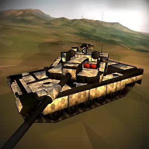 Poly Tank 2: Battle Sandbox [Бесплатные покупки] - Танковый экшен с низкополигональной 3D графикой