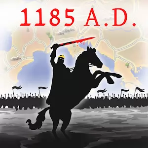 1185 AD turnbased strategy [unlocked/Adfree] - Turn-based strategy with tactical battles