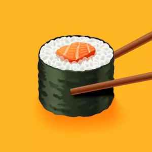 Sushi Bar Idle [Много денег/без рекламы] - Приготовление вкуснейших суши в увлекательном кликере