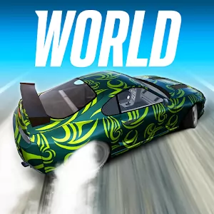 Drift Max World [Mod Money] - 具有出色图形的漂移赛车