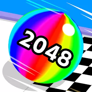 Ball Run 2048 [Без рекламы] - Затягивающий таймкиллер с элементами раннера и головоломки