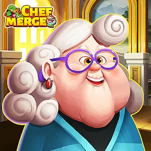 Chef Merge Fun Match Puzzle [Free Shopping] - Bright casual puzzle with the mechanics of combining objects