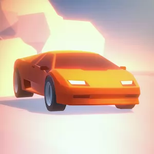 Sunset Driver [Free Shopping] - Dynamic arcade race with interesting visuals