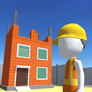 Pro Builder 3D [Mod Money/Adfree] - Building houses in a casual arcade
