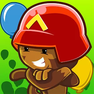 Bloons TD Battles [много медалей] - The game is a series of defense towers