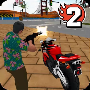 Vegas Crime Simulator 2 [Mod Money] - Una excelente continuación de uno de los clones más populares de GTA