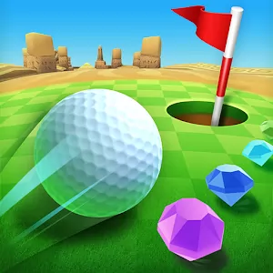 Mini Golf King - игра по сети - Многопользовательский гольф с захватывающими поединками