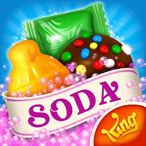 Candy Crush Soda Saga [Много ходов] - Аркада из серии три в ряд с приключенческими элементами