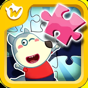 Wolfoo Jigsaw Puzzle [Adfree] - A colorful co-op puzzle for kids