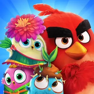 Angry Birds Match [Много денег] - Три в ряд со знаменитыми птицами и свиньями