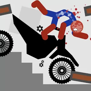 Ragdoll Turbo Dismount [Unlocked/много денег] - Интересная игра в жанре симулятора аварий с физикой