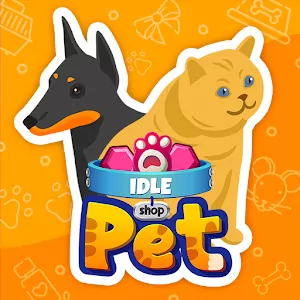 Idle Pet Shop: Твой Зоомагазин [Много денег/бесплатные покупки] - Управление зоомагазином в Idle-симуляторе