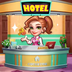 Hotel Frenzy: Design Grand Hotel Empire [Много денег/без рекламы] - Затягивающий симулятор управления гостиницей