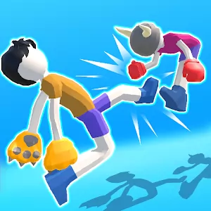 Ragdoll Fight: Stickman Battle [Много денег] - Аркадный симулятор со сверх реалистичной ragdoll-физикой