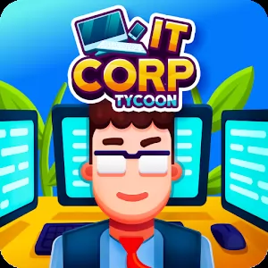 IT Corp Tycoon [Бесплатные покупки] - Построение IT-корпорации с нуля в аркадном симуляторе