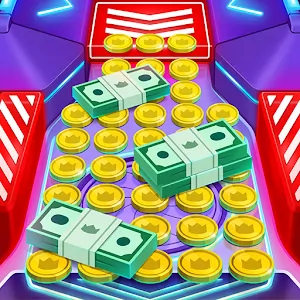 Coin Pusher Vegas Dozer [Mod Money] - Addictive arcade game with the atmosphere of a real casino