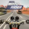 Herunterladen Real Moto Rider Traffic Race [Free Shopping]
