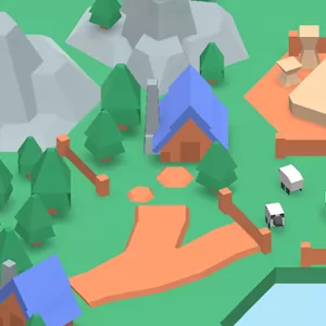 Mini Village [Бесплатные покупки] - Строительство небольших деревень в аркадном симуляторе
