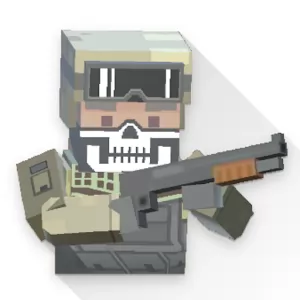 Border Wars Military Games [Free Shopping] - Strategic arcade in the style of Minecraft and Roblox