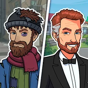 Hobo Life Business Simulator & Money Clicker Game [unlocked/Mod Money] - A fascinating path from a homeless person to an influential businessman