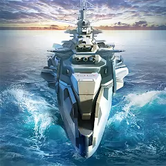 Idle Fleet: Warship Shooter [Много денег] - Захватывающие сражения посреди океана