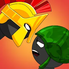 Stickman History Battle [Free Shopping] - Military strategy with stickmen in real time