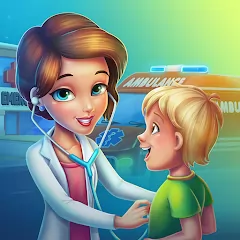 CareFort Family Hospital Games [Много денег] - Развитие больницы в аркадном симуляторе