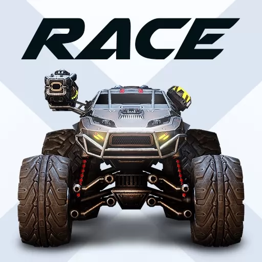 RACE Rocket Arena Car Extreme [Mod Money] - Spectacular racing game with survival battles