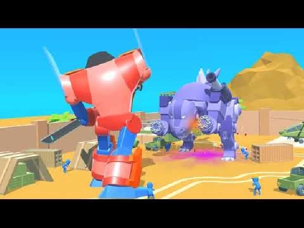 Download Mechangelion - Robot Fighting [Money mod]
