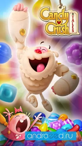 Download Unleash the Sweetness: Candy Crush Saga MOD APK Wallpaper
