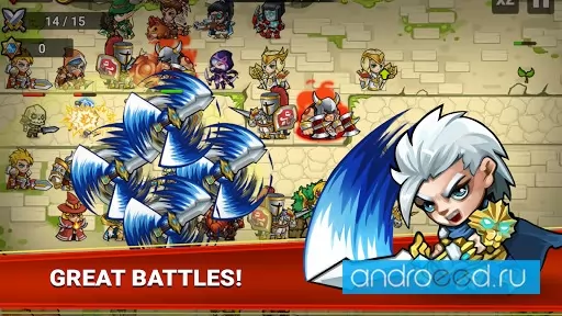 Age of Heroes: Tower Defense 1.1.0 APK + Mod (Free purchase) for