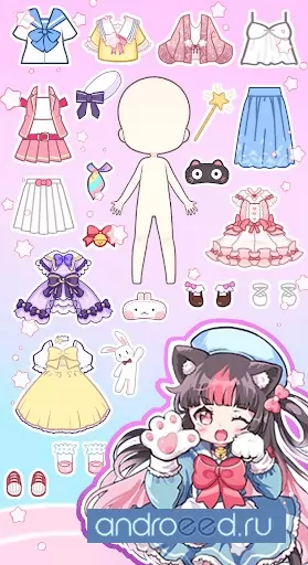 Download Cute Anime Doll Dress up Games APK v1.11 For Android