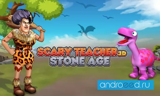 Scary Teacher Stone Age 1.0 New Update Level 10, Level 11 