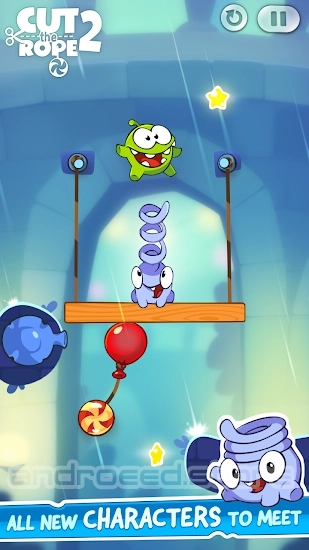 🔥 Download Cut the Rope 2 1.34.0 [Mod Energy] [много энергии] APK MOD.  Continued megahit. Cut the Rope 2 for android is here 