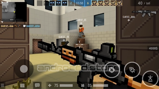 🔥 Download BLOCKPOST Mobile 1.35F13 APK . Cubic action shooter with  multiple game modes 