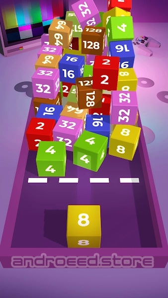 Chain Cube Merge: Tetris 2048 1.13 Free Download